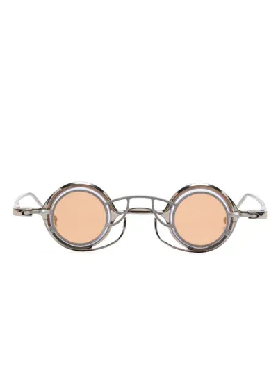 Rigards Clip-on Glasses In Brown