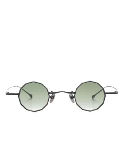 Rigards Geometric-frame Sunglasses In Metallic