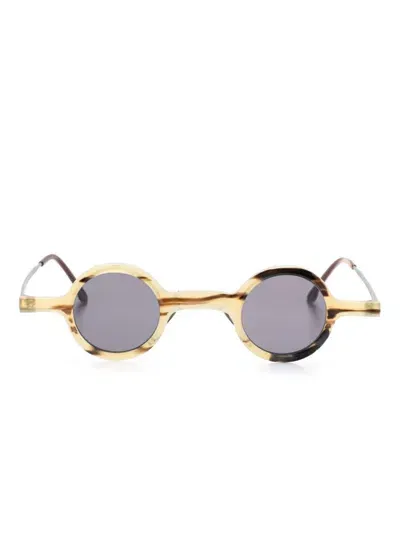 Rigards Sonnenbrille Mit Rundem Gestell In Gold