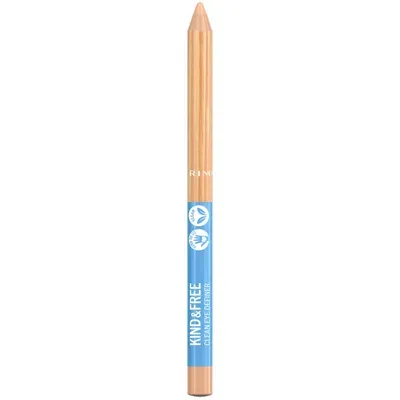 Rimmel London Kind & Free Clean Eyeliner Pencil 1.1g (various Shades) - 005 Creamy White