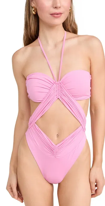 Riot Swim Phoenix One Piece Bubblegum