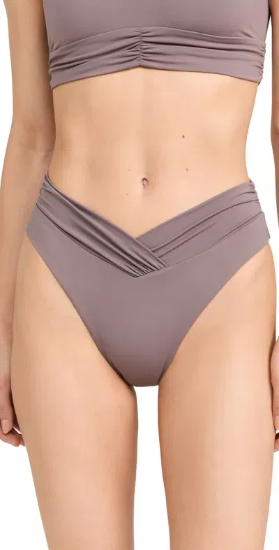 Riot Swim Pico Bikini Bottoms Mystic