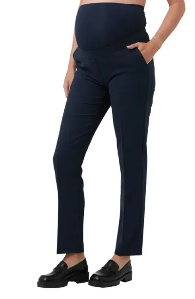 Ripe Maternity Alexa Classic Maternity Pants In Navy