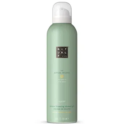 Rituals The Ritual Of Jing Sleep Sandalwood And Lavender Foaming Body Wash 200ml In White