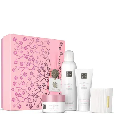 Rituals The Ritual Of Sakura - Floral Cherry Blossom & Rice Milk - Medium Bath And Body Gift Set In White