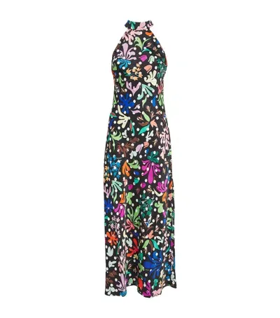 Rixo London Savona Maxi Dress In Black