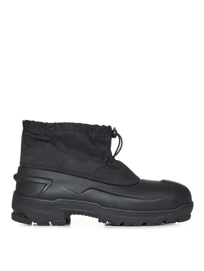 Roa Black Water-repellent Boots