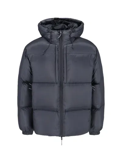 Roa Hooded Down Jacket In Black  