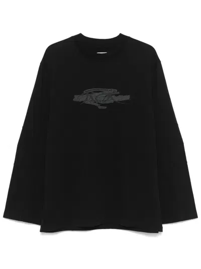 Roa Logo-print T-shirt In Black