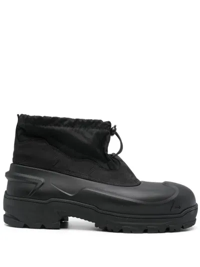 Roa Low Top Rubber Boots In Black