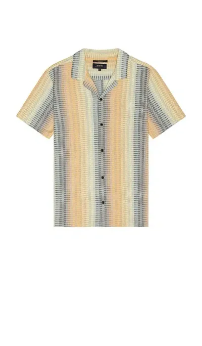 Roark Gonzo Woven Shirt In Beige