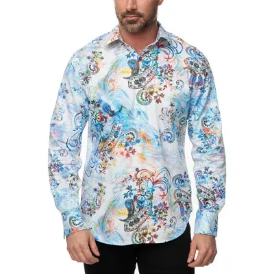 Robert Graham Apex Classic Fit Paisley Cotton Button-up Shirt In Multi