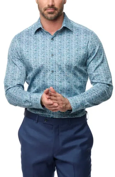 Robert Graham Frisco Long Sleeve Button Down Shirt In Blue