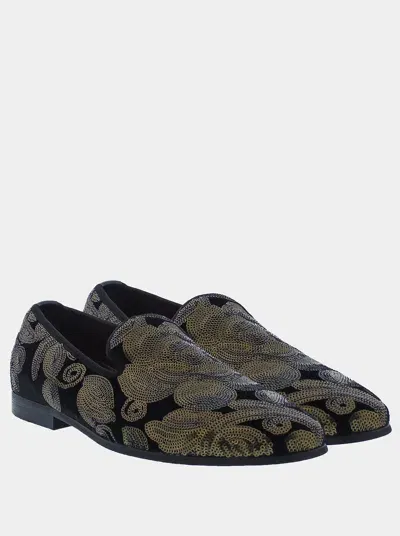 Robert Graham Kintsugi Dress Slippers In Gold