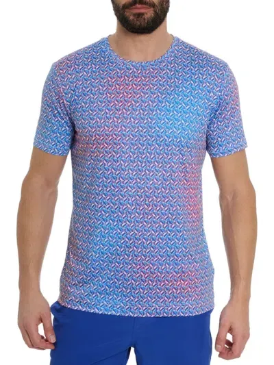 Robert Graham Paddle Me T-shirt In Neutral