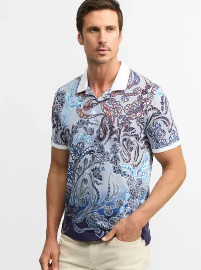 Robert Graham Oslo Short Sleeve Polo In White