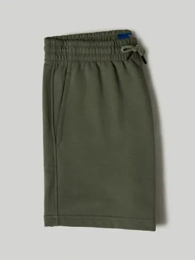 Robert Talbott Chandler French Terry Short In Dark Olive