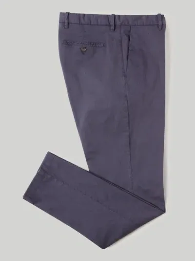 Robert Talbott Douglas Chino Pant In Navy