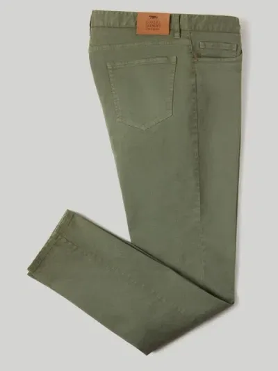 Robert Talbott Rockwell 5 Pocket Pant In Green