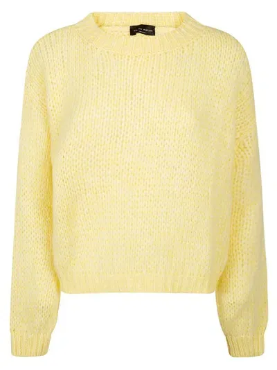 Roberto Collina Sweaters In Yellow