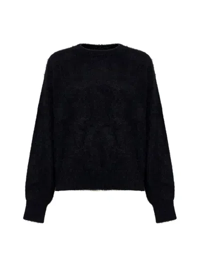 Roberto Collina Knit Sweaters In Black