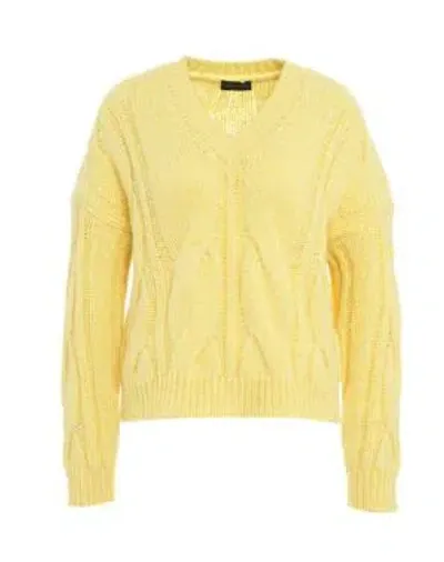 Roberto Collina Sweaters In Yellow