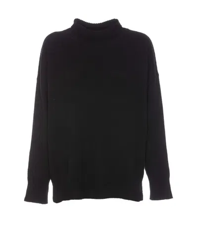 Roberto Collina Turtleneck Sweater In Black