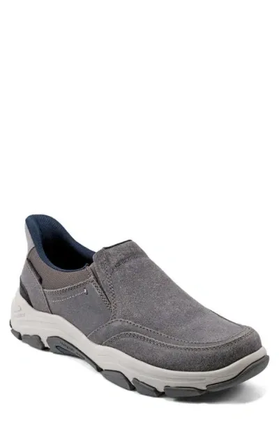 Rockport Reece Water Resistant Slip-on In Medium Gray