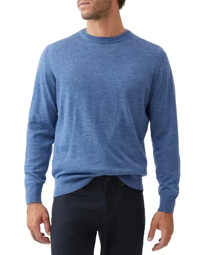 Rodd & Gunn Ferndale Crewneck Sweater In Ocean