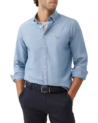 Rodd & Gunn Kirklands Button Down Shirt In Chambray