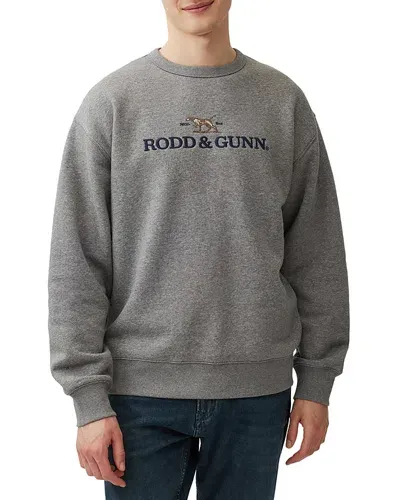 Rodd & Gunn Logo Sweatshirt In Slate