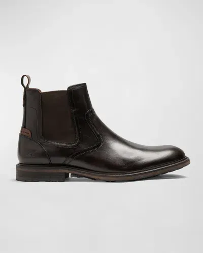 Rodd & Gunn Men's Dargaville Leather Chelsea Boots In Chocolate