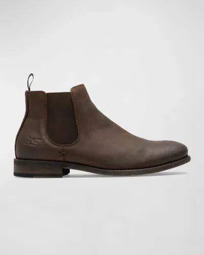 Rodd & Gunn Men's Ealing Soft Leather Chelsea Boots In Chocolate