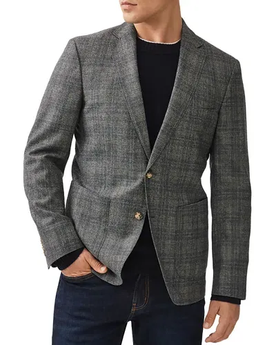 Rodd & Gunn Owen Junction Plaid Sports Fit Sport Coat In Graphite