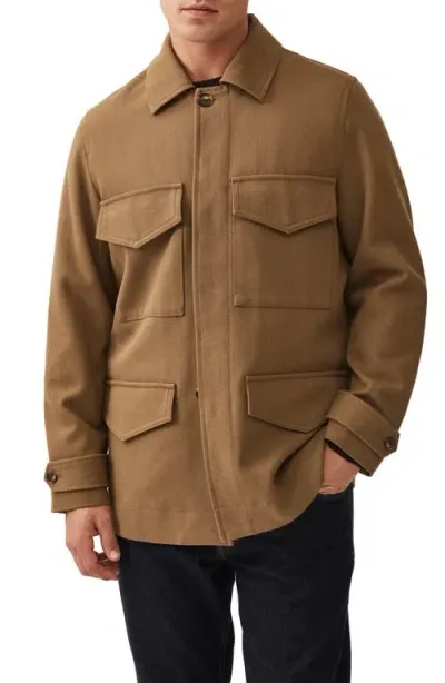 Rodd & Gunn Church Street Cotton Jacket In Tan