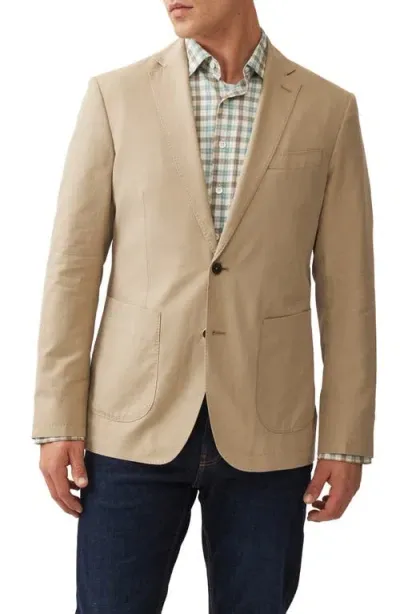 Rodd & Gunn St Arnaud Sports Fit Jacket In Tan