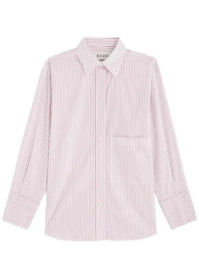 Rohe Striped Cotton-poplin Shirt