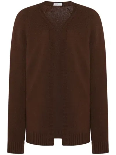 Rosetta Getty Open-front Cardigan In Brown