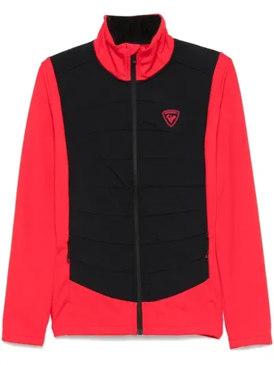 Rossignol Classique Hybrid Track Jacket In Red