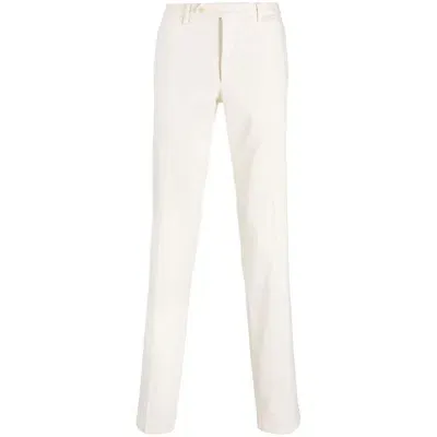 Rota Mid-rise Slim-fit Chinos In White