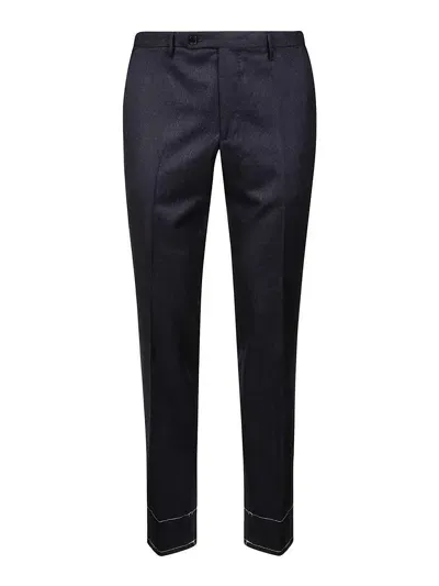 Rota Wool Trouser In Blue