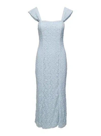 Rotate Birger Christensen Lace Dress In Blue