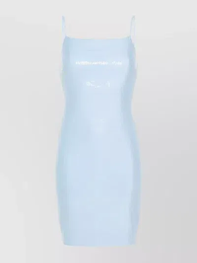 Rotate Birger Christensen Sparkling Midi Slip Dress In Blue