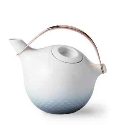 Royal Copenhagen Hav Teapot In Blue