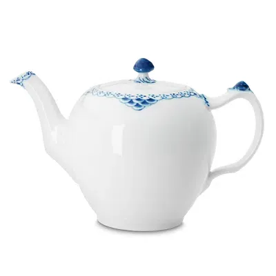 Royal Copenhagen Princess Teapot In White