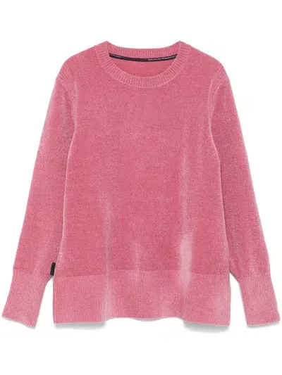 Rrd Chenille Sweater In Pink