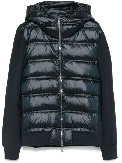 Rrd Hooded Puffer Jacket In Blue