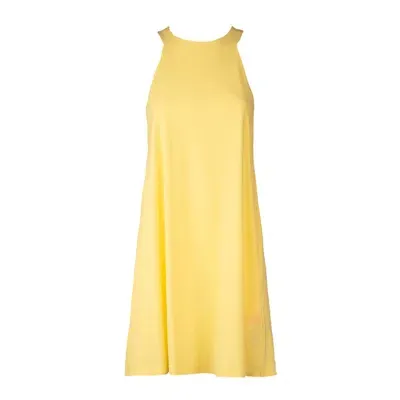 Rrd Revo Trapeze Wom Dress In Yellow