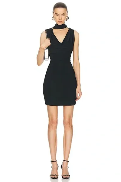 Rta Alyse Mini Dress In Black