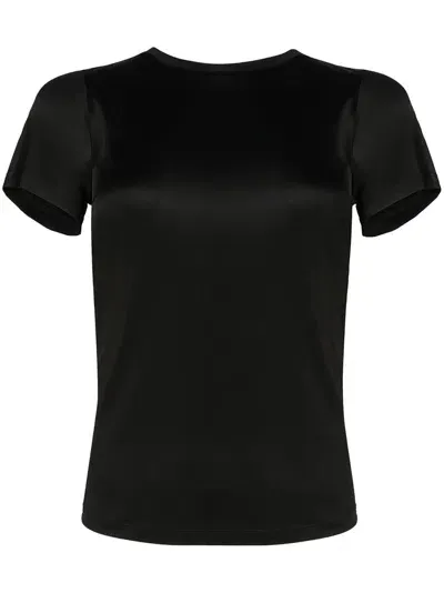 Rta Classic Round-neck T-shirt In Black